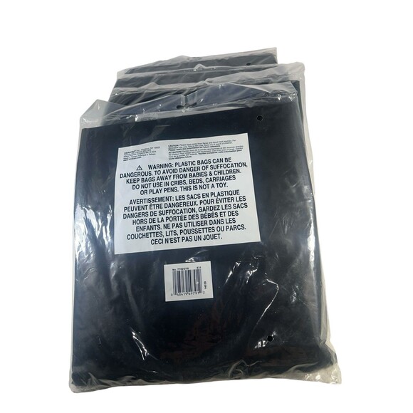 Black TABLE SKIRT 14’ X 29” RectanglePleated Plastic Disposable Waterproof Qty/5 - Picture 5 of 5